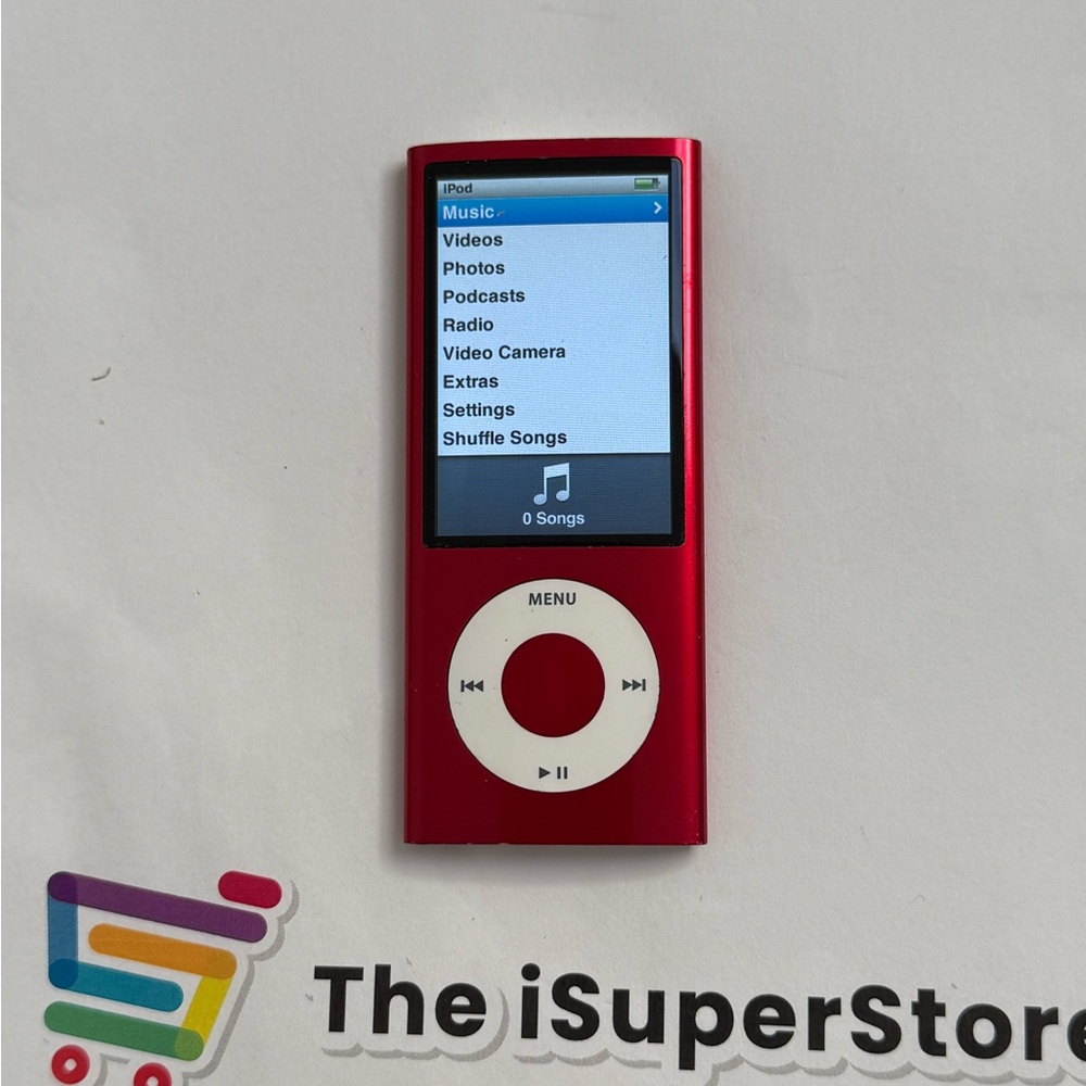 Apple ipod Nano 5th Gen 8GB Red + 1 YR Warranty - Picture 3 of 6